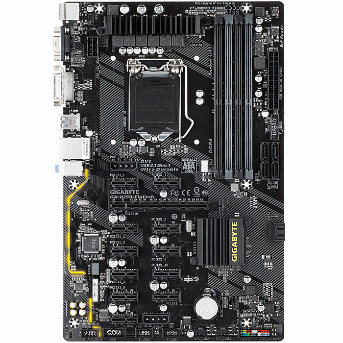 GIGABYTE GA-B250-FinTech BTC 듀러블에디션 피씨디렉트_이미지