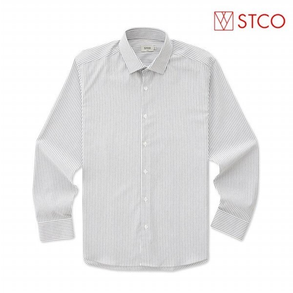 STCO 슬림핏 네추럴 스트레치 셔츠 SDSUZ08STG