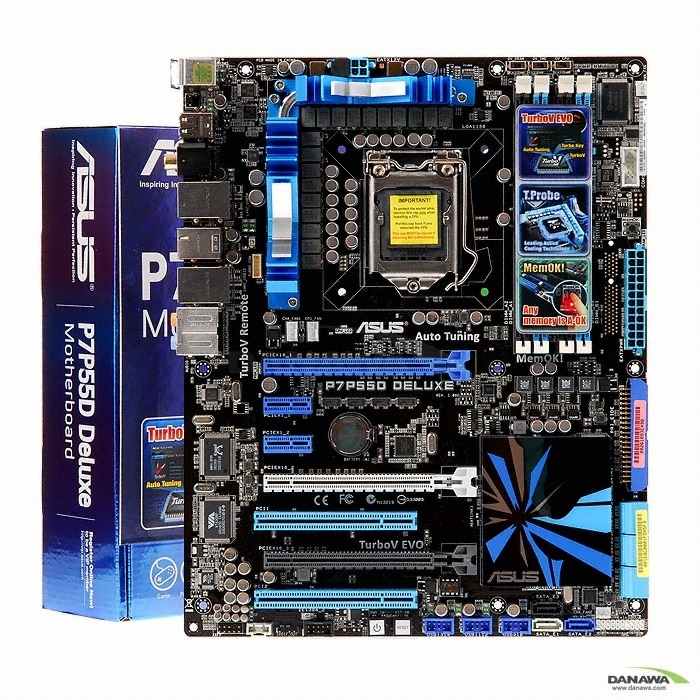 ASUS P7P55D Deluxe 아이보라_이미지