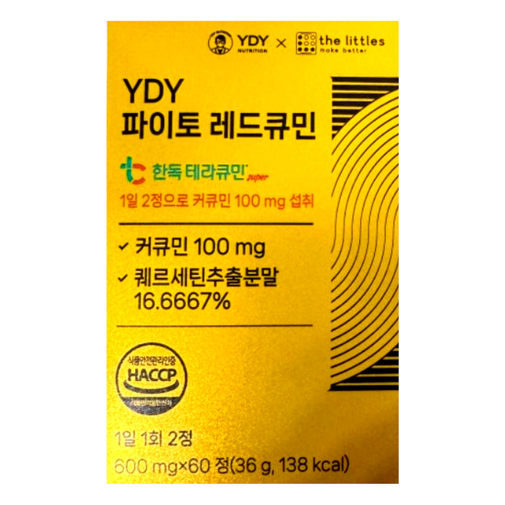 YDY YDY 파이토 레드큐민 535mg 60정