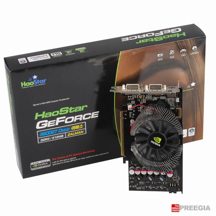 HAOSTAR ������ 9600GT OSTAR ��� DDR3 512MB �߸�
