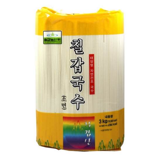 칠갑농산 칠갑 국수 소면 3kg (1개)_이미지