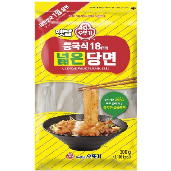 오뚜기 중국식 18mm 넓은당면 300g (30개)