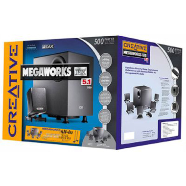 Creative MegaWorks THX 5.1 550 + MT-1100_이미지