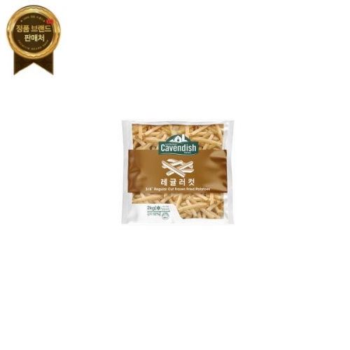 캐빈디쉬 팜스 레귤러컷 감자튀김 2kg (6개)