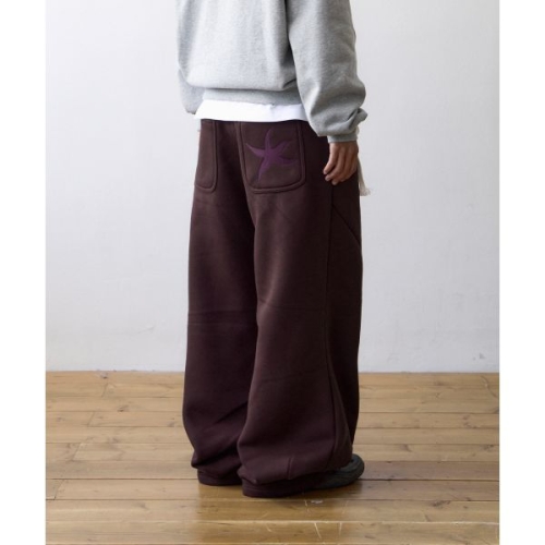 더콜디스트모먼트 THE COLDEST MOMENT TCM starfish sweat pants burgundy 25092231 606920