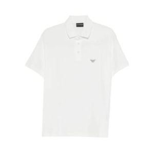 엠포리오아르마니 logo embroidered polo shirt EM005358AF10497 T_이미지
