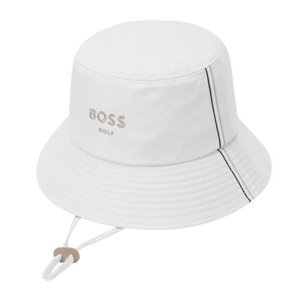 보스골프 BWC 라인 버킷햇 아몬드 밀크