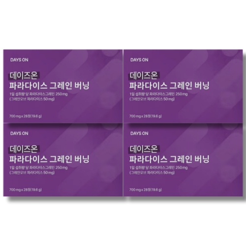 노바렉스 데이즈온 파라다이스그레인 버닝 28정 (4개)