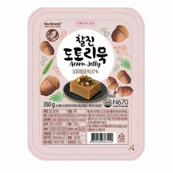 찰진 도토리묵 350g