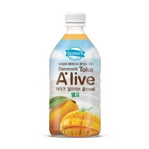 동원F&B 덴마크 테이크 얼라이브 쿨 망고 500ml (1개)_이미지