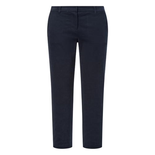 LF 헤지스레이디스 여성 HSPA4DC91N2 아이코닉 슬림핏 기모 치노 팬츠 네이비