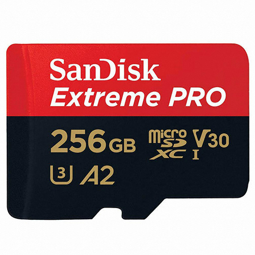 Sandisk micro SD Extreme Pro 2018 (256GB)
