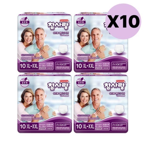 참사랑 일반형 팬티형 특대 10개 (40팩(400개))