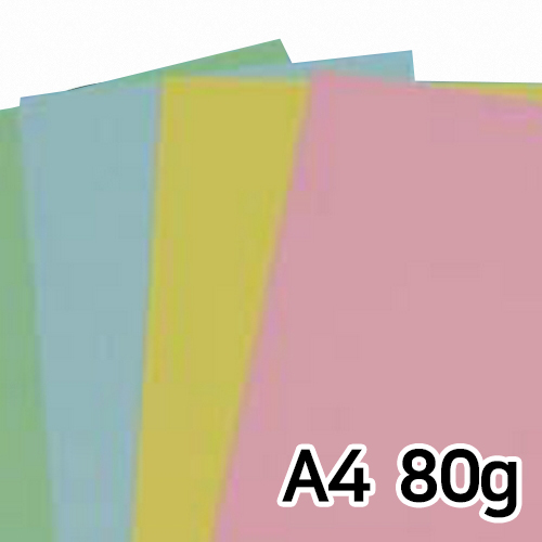 오피스나라 칼라복사용지 A4 80g (500매)_이미지