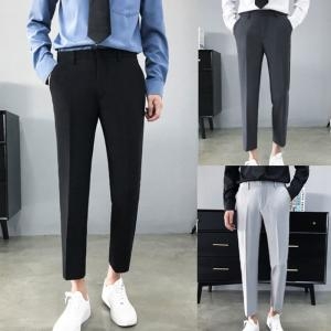 보드미 99AEA9 남성 3색 슬랙스 9부 슬림핏 봄여름가을 정장 바지이미지입니다. 누르면 해당 게시물로 새창이동합니다.