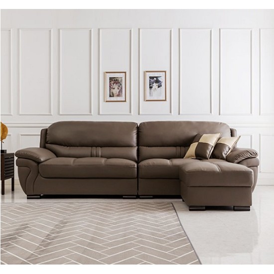 오스본가구 랜드럼 가죽 소파 4인용