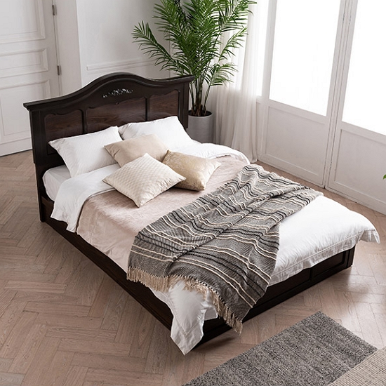 삼익가구 프란다 도장 침대 Q (양모라텍스독립)