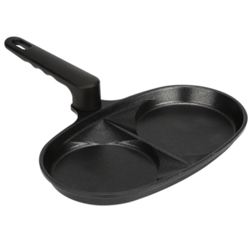 키친아트 휴브 IH 에그팬 2구 (24.7x14.5cm)_이미지