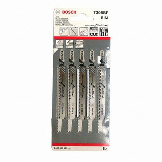 보쉬 목재용 직소날 T308BF (5개)_이미지