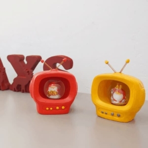 크리스마스 오르골 워터볼 스노우볼 산타 TV 2종