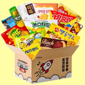 [불명] 곽과자 과자세트 로켓박스 (총1660g)_이미지