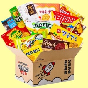 곽과자 과자세트 로켓박스 (총1660g)