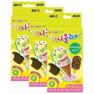 아모스 미니 클레이 만들기 아이스크림 3P 촉감놀이 WFJ2EQH