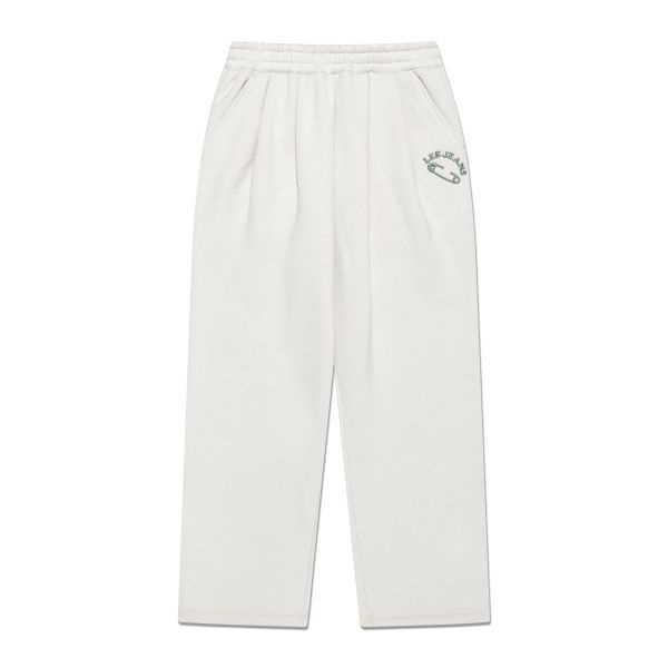 LEE 리키즈 자수 기모 와이드핏 팬츠 아이보리 LK2404JP70IV