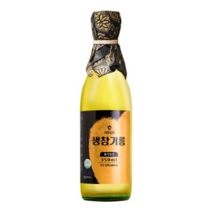 대현상회 저온압착 국산 생참기름 350ml