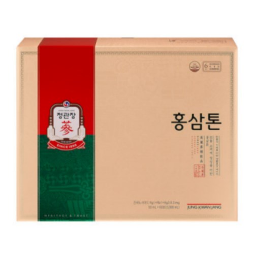 한국인삼공사 정관장 홍삼톤 50ml 60포 (2개)