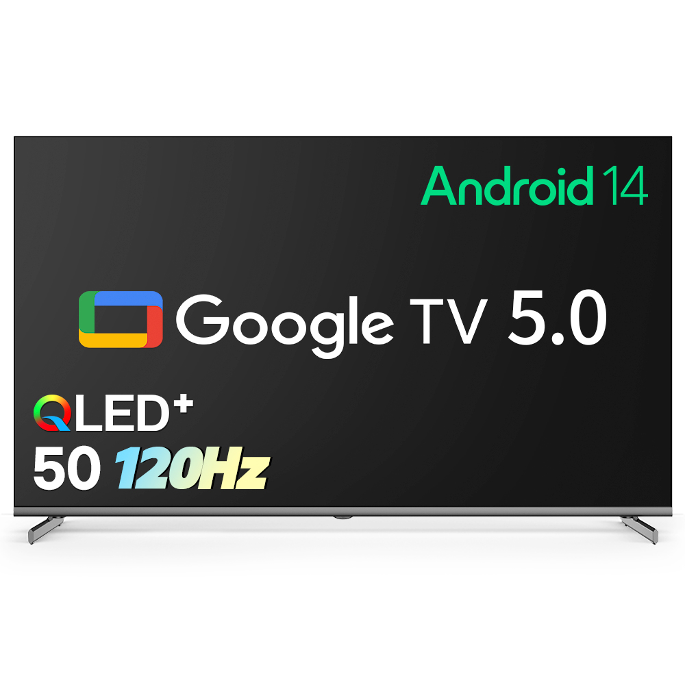 이스트라 AI 맥스 127cm (50인치) QLED 구글 5.0 스마트TV 리퍼비시 (스탠드)