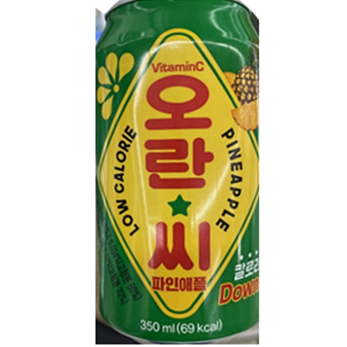 동아오츠카 오란씨 파인애플 350ml (24개)_이미지