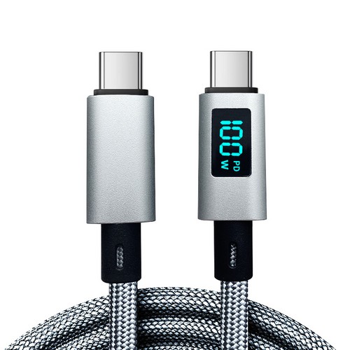아이온코리아 BOSSWIZ PD PPS 100W C to C타입 디스플레이 케이블 (2m)