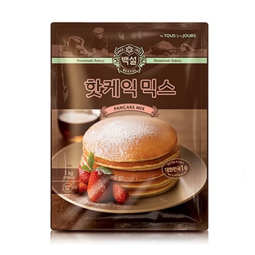 백설 핫케익믹스 1kg (2개)_이미지