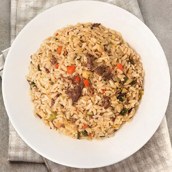 허닭 허닭식단 맛있는 소불고기 볶음밥 250g (1개)_이미지