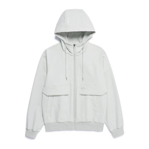 내셔널지오그래픽 N254UFT050 아르켈론 더블웜 기모 우븐 후드 집업 BLACK