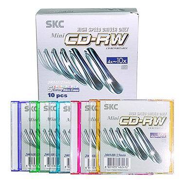 SKC CD-RW 200MB 10x ���� �÷�