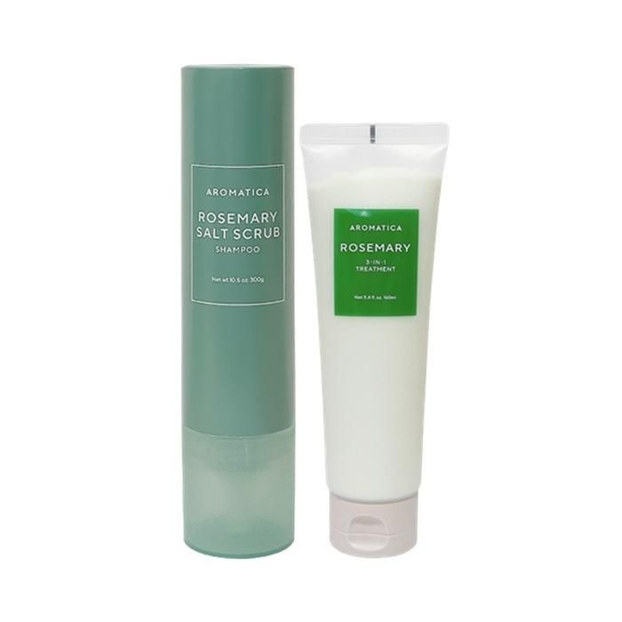 로즈마리 솔트 스크럽 샴푸 300g+트리트먼트 160ml 2종세트