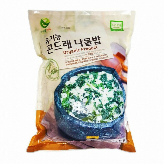 한우물(HAU) 유기농 곤드레 나물밥 5개입 1.31kg (3개)