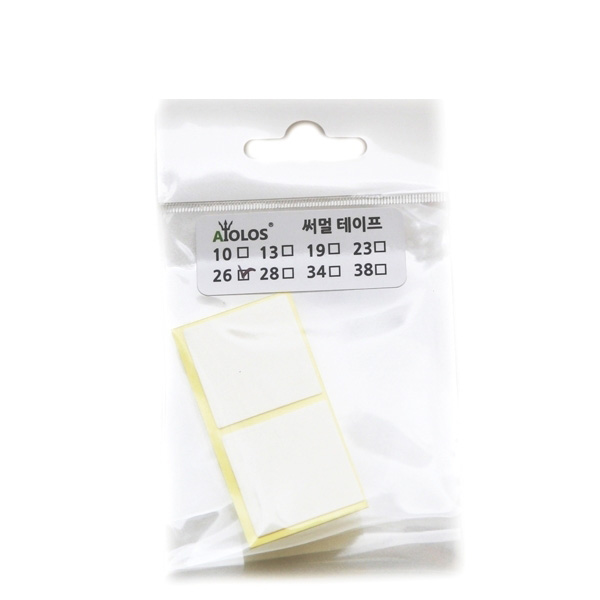 AiOLOS 써멀 테이프 26x26mm (2장)_이미지