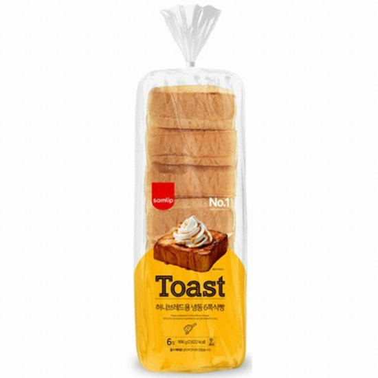 허니브레드용 냉동 6쪽식빵 996g