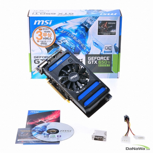 MSI ������ GTX650 Ti BOOST OC D5 1GB �Ƹ�