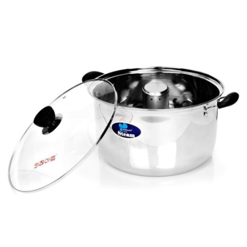 키친아트 스팀 빨래 솥 삶통 30cm이미지입니다. 누르면 해당 게시물로 새창이동합니다.