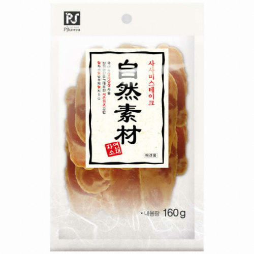  훗가이도푸즈 자연소재 사사미 스테이크 160g [1개]