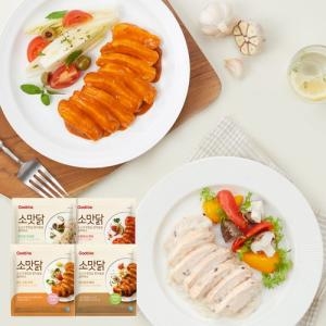 굽네 소스가 맛있는 닭가슴살 4종 (12개)_이미지