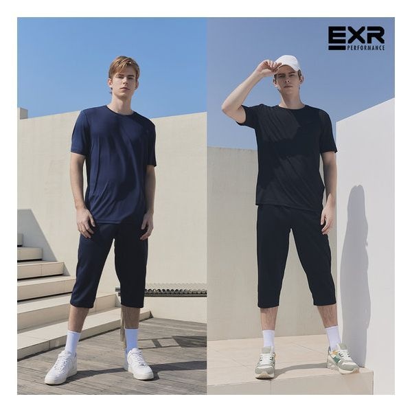 EXR 남성 쿨 져지 셋업 4종세트 1646938_이미지