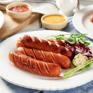 롯데햄 햄 의성마늘 프랑크500g 100g5개입