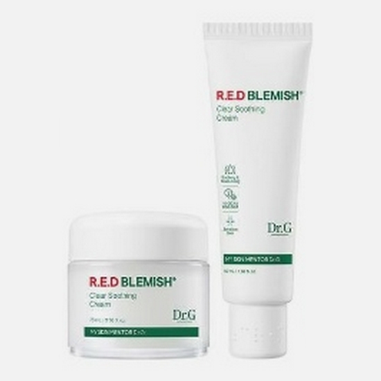 닥터지 레드 블레미쉬 클리어 수딩 크림 70ml+50ml (70ml 1개+50ml 1개)