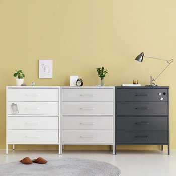 마켓비  PIDOR 캐비넷 체스트 4단 수납장 800